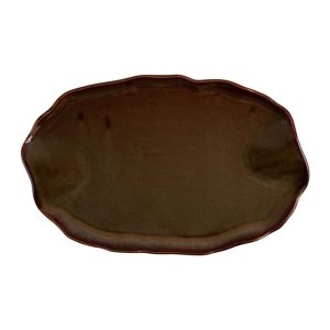 Id Fine Roots Hazel Sonnet Presentation Plate 33 cm